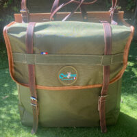 Sacoches de randonnée en toile robuste pour bât  âne - 429 -                                Cab'âne